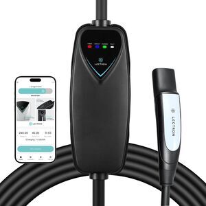 Lectron Level 2 Tesla Charger (WiFi Version) 240V, 40 Amp, NEMA 14-50 Plug 16ft